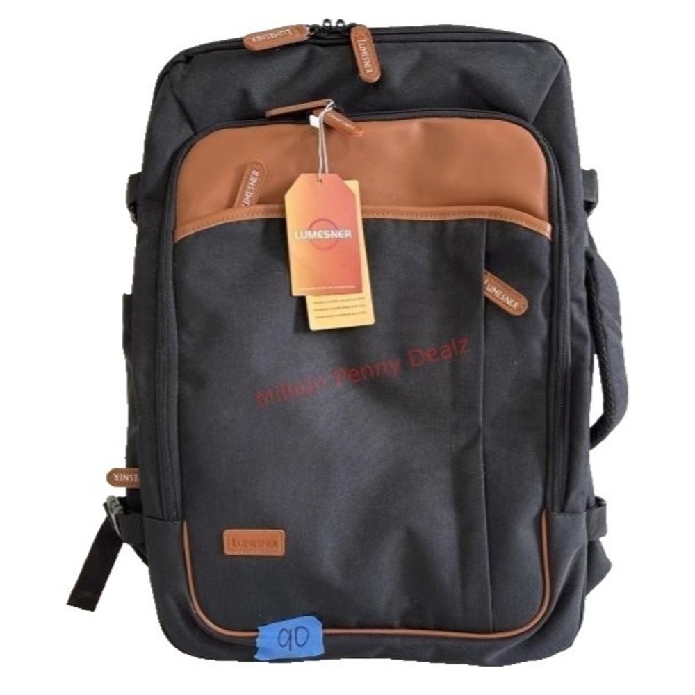 Lumesner Carry on  Backpacks, Extra Large 40L Flight Approved Bag for Men & Wome